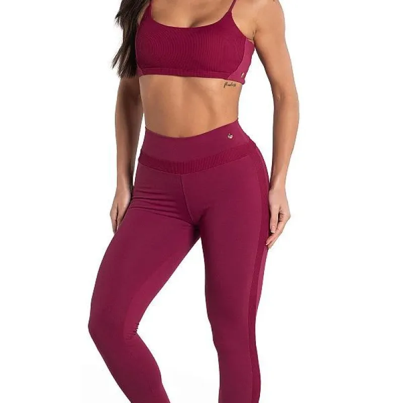 Legging Du Sell Fit com Fit Canelado - Foto 2