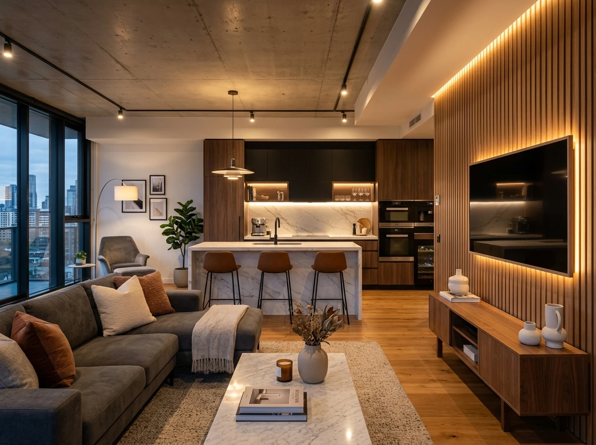 Apartamento 2 Quartos Mobiliado no Centro
